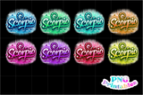 Scorpio Airbrushed | Zodiac PNG File