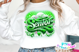 Senior Airbrushed | Graduation PNG File