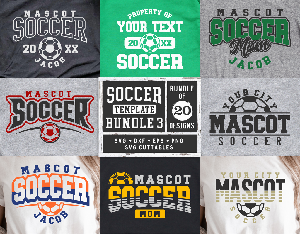 Soccer Template Bundle 3