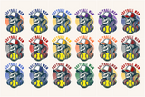 Softball Mom Skeleton | PNG Sublimation File