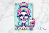 The Teacher Tarot Card | PNG Sublimation File