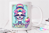 The Teacher Tarot Card | PNG Sublimation File