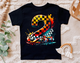 Race Car Second Birthday | PNG Print File