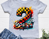 Race Car Second Birthday | PNG Print File