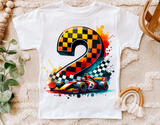 Race Car Second Birthday | PNG Print File