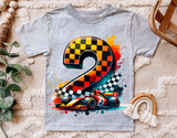 Race Car Second Birthday | PNG Print File
