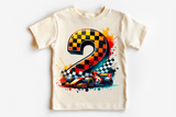 Race Car Second Birthday | PNG Print File
