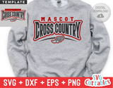 Cross Country Template 0010 | SVG Cut File