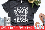 Teacher Shirt Bundle | SVG Cut Files
