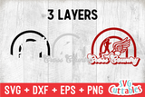 Cross Country Template 0011 | SVG Cut File