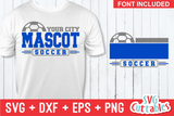 Soccer Template Bundle 1 | SVG Cut File