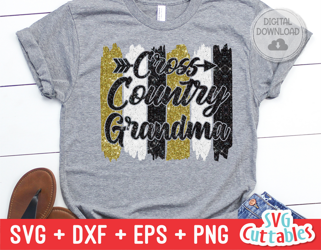 Cross Country Grandma | SVG Cut File
