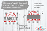 Volleyball Template 0012