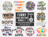 Funny Sublimation PNG Bundle