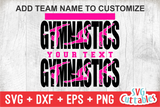 Gymnastics Template 0027 | SVG Cut File