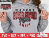 Color Guard Template 0014 | SVG Cut File