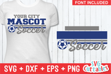 Soccer Template Bundle 1 | SVG Cut File