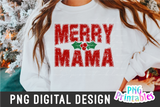 Merry Mama | Sublimation PNG