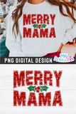 Merry Mama | Sublimation PNG