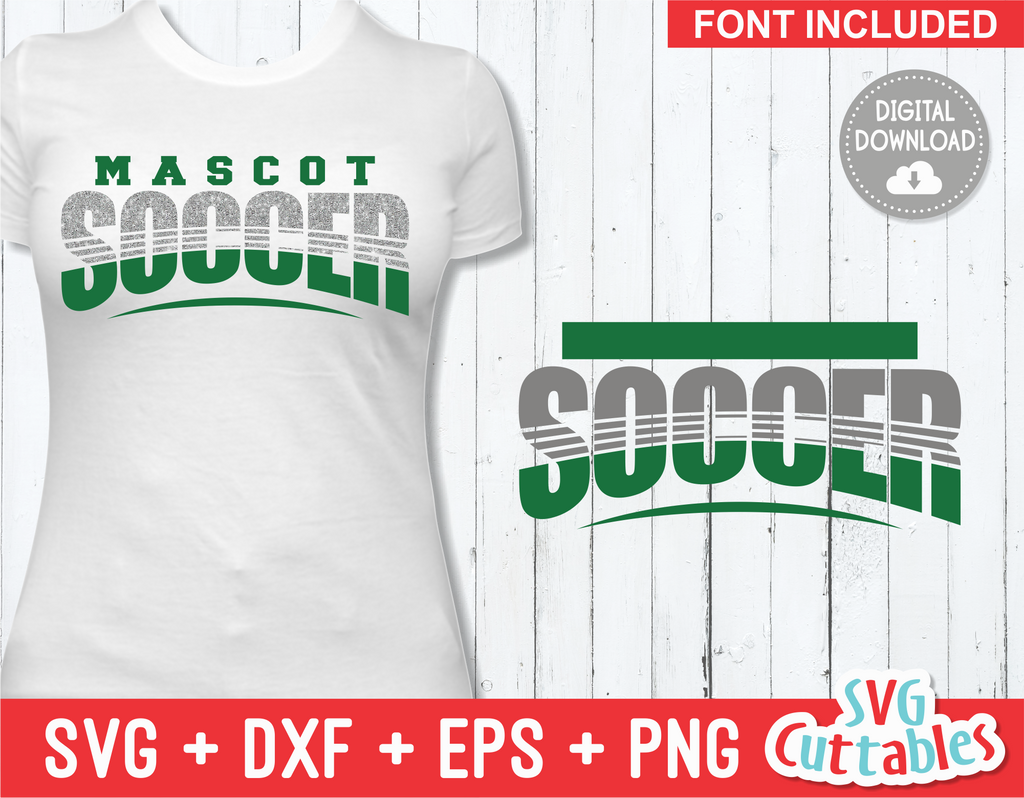 Soccer Template 0015 | SVG Cut File