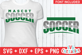 Soccer Template Bundle 1 | SVG Cut File