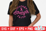 Breast Cancer Awareness Bundle 1 | SVG Cut File