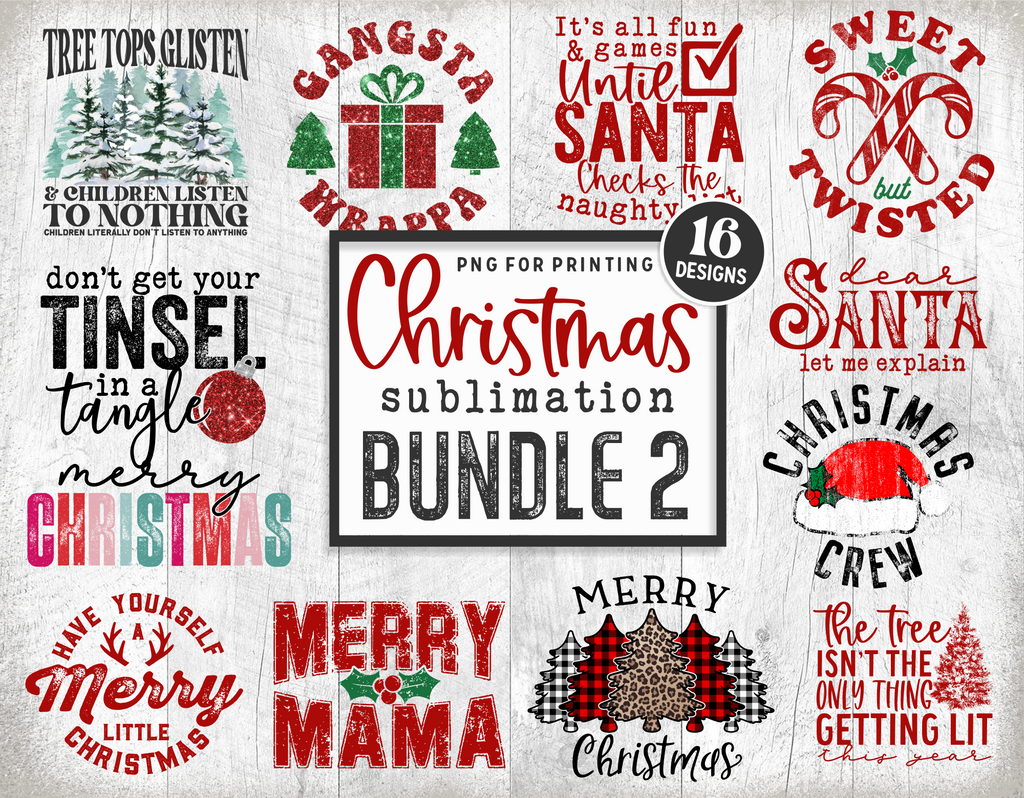 Christmas Sublimation Bundle 2