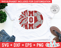Soccer Mom and Cheer Mom | SVG Cut File