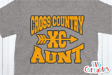 Cross Country Aunt | SVG Cut File
