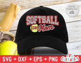 Softball Template 0019 | SVG Cut File