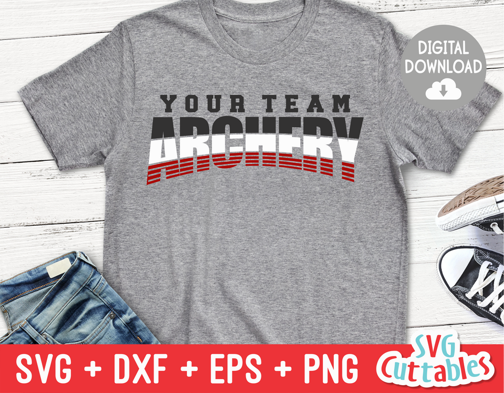 Archery Template 001 | SVG Cut File