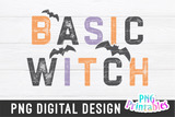 Basic Witch | Halloween | PNG Print File