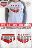 Majorette Template 001 | SVG Cut File