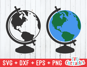 Globe | Earth | SVG Cut File