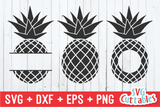Pineapples | Summer | SVG Cut File