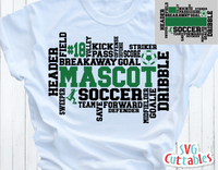 Soccer Word Art | SVG Cut File