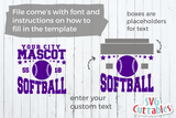 Softball Team Template 001