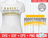 Cross Country Template 001 | SVG Cut File