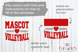 Volleyball Template 0020