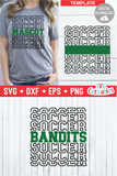 Soccer Template 0020 | SVG Cut File