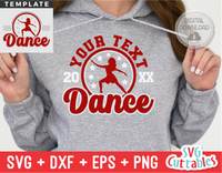 Dance Template 0022 | SVG Cut File