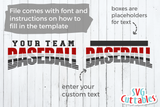 Baseball Template 0022