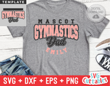 Gymnastics Template 0023 | SVG Cut File