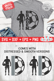 Soccer Template 0023 | SVG Cut File