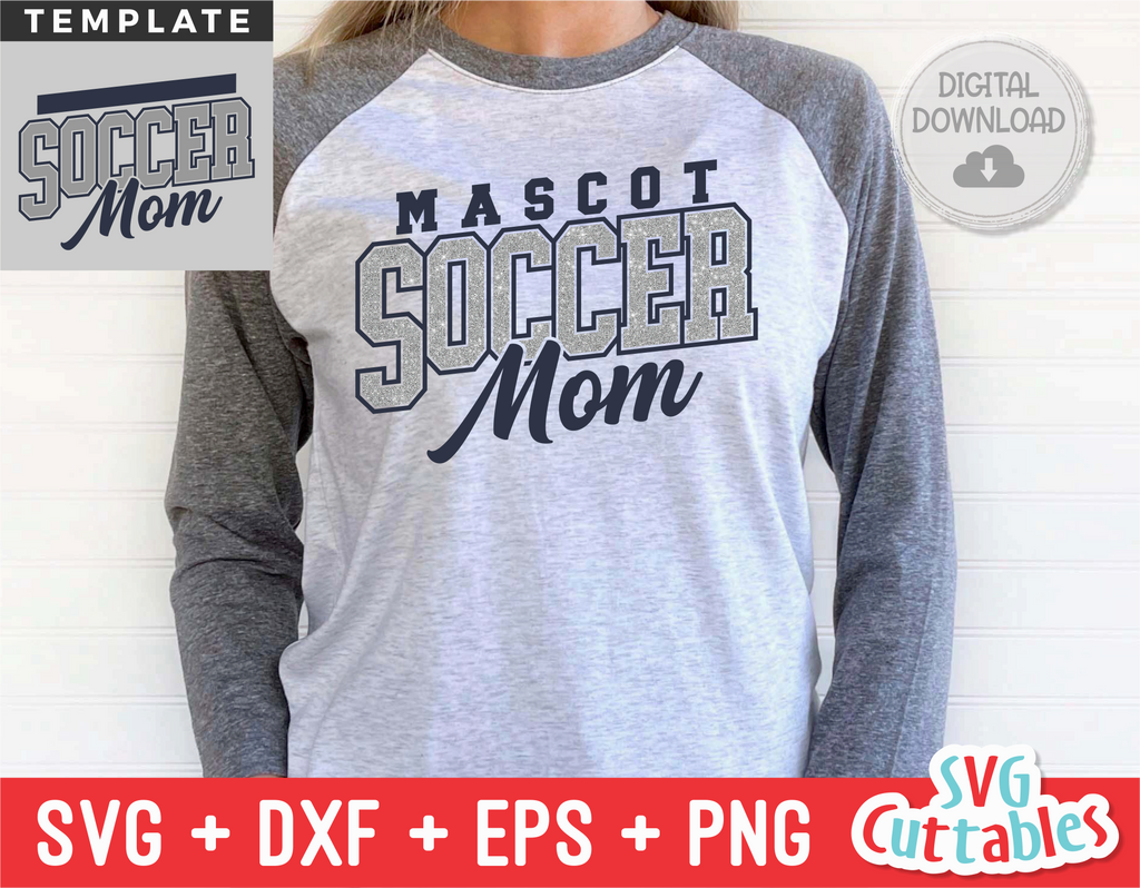 Soccer Template 0025 | SVG Cut File
