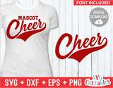 Cheer Template 0027 | SVG Cut File