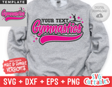 Gymnastics Template 0029 | SVG Cut File