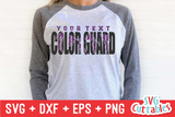 Color Guard Template 002 | SVG Cut File