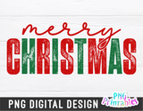Merry Christmas | Sublimation PNG