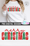 Merry Christmas | Sublimation PNG